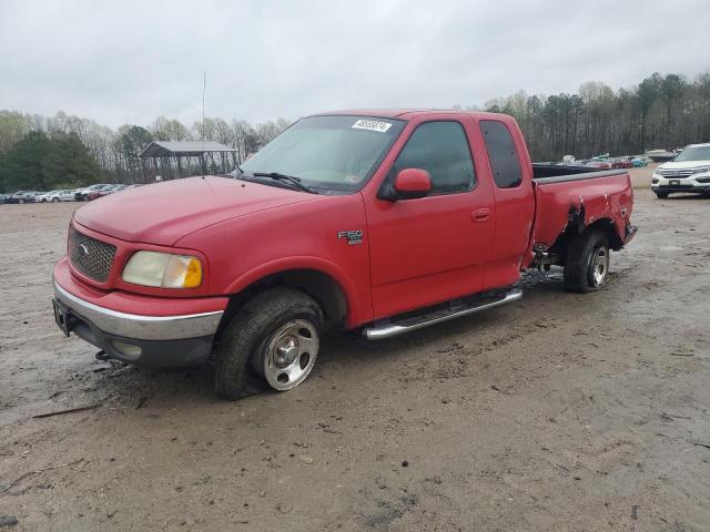 2FTRX08L52CA85799 - 2002 FORD F150 RED photo 1