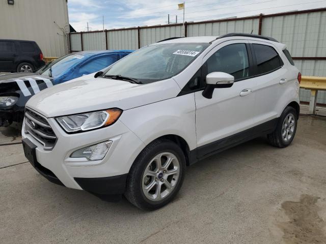 MAJ3S2GE1LC385422 - 2020 FORD ECOSPORT SE WHITE photo 1