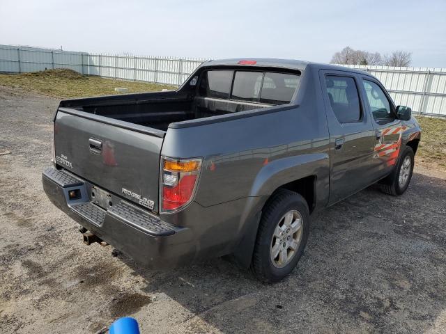 2HJYK164X8H533778 - 2008 HONDA RIDGELINE RTS GRAY photo 3