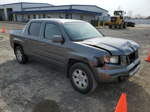 2HJYK164X8H533778 - 2008 HONDA RIDGELINE RTS GRAY photo 4