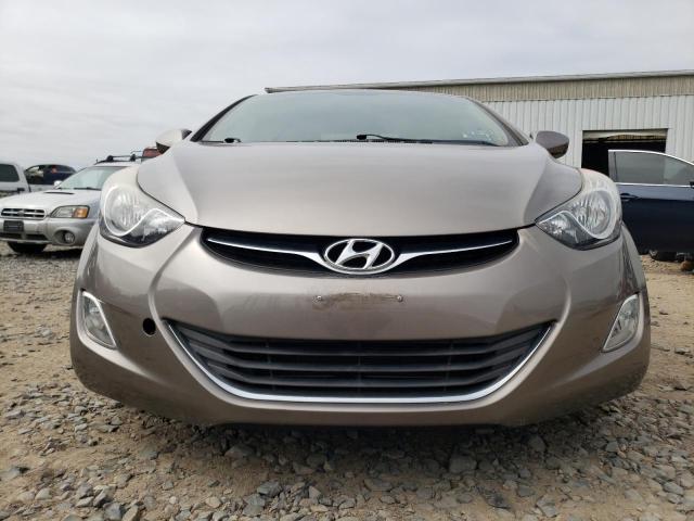 5NPDH4AE2DH415468 - 2013 HYUNDAI ELANTRA GLS TAN photo 5