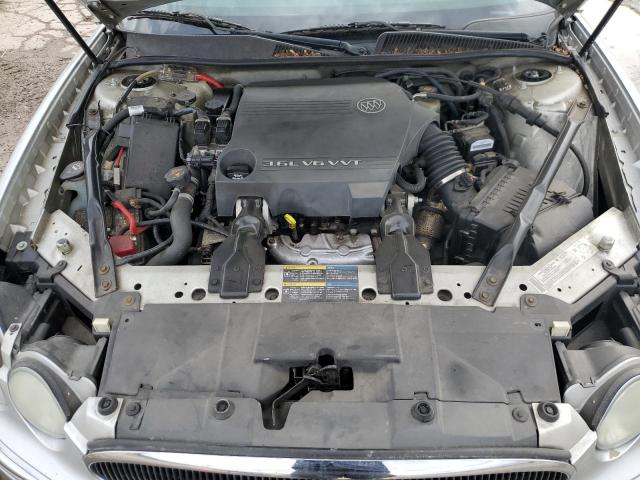 2G4WE567851264555 - 2005 BUICK LACROSSE CXS SILVER photo 11