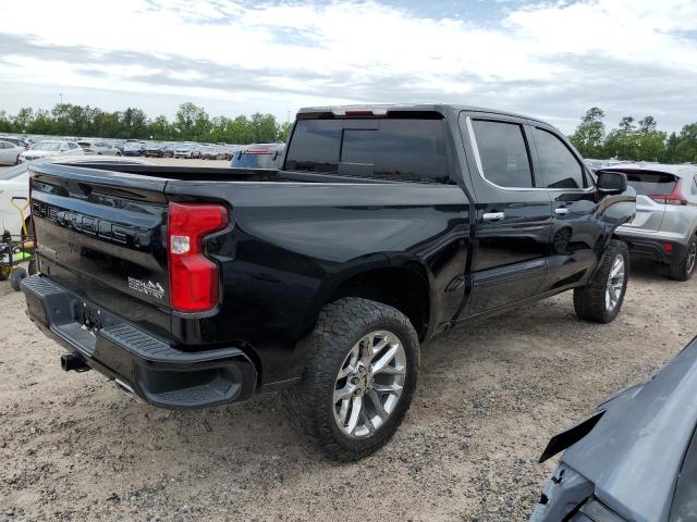 1GCUYHED8KZ101497 - 2019 CHEVROLET SILVERADO K1500 HIGH COUNTRY BLACK photo 3