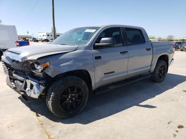 5TFEY5F14MX279994 - 2021 TOYOTA TUNDRA CREWMAX SR5 GRAY photo 1