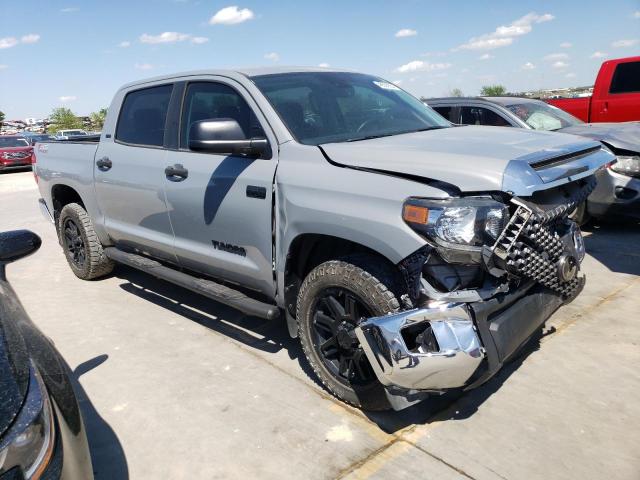 5TFEY5F14MX279994 - 2021 TOYOTA TUNDRA CREWMAX SR5 GRAY photo 4