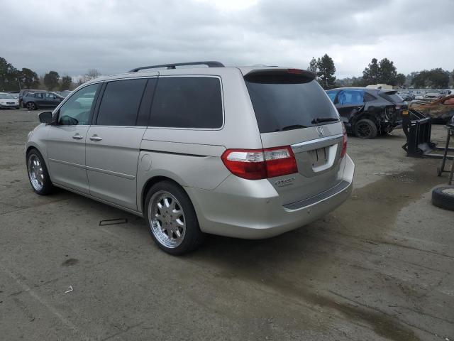 5FNRL38886B032666 - 2006 HONDA ODYSSEY TOURING SILVER photo 2