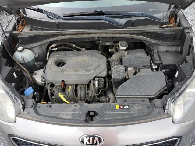 KNDPM3AC0J7314057 - 2018 KIA SPORTAGE LX GRAY photo 11