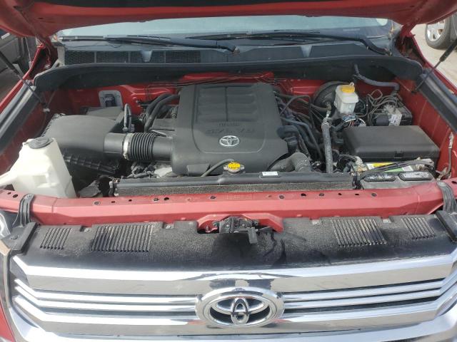 5TFUY5F17HX613646 - 2017 TOYOTA TUNDRA DOUBLE CAB SR/SR5 RED photo 11