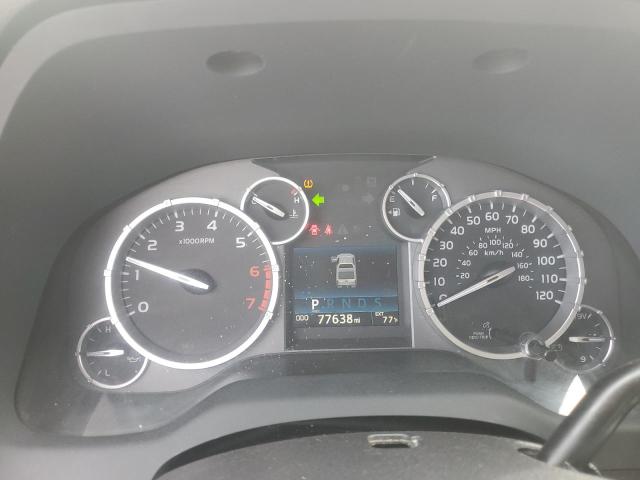 5TFUY5F17HX613646 - 2017 TOYOTA TUNDRA DOUBLE CAB SR/SR5 RED photo 9