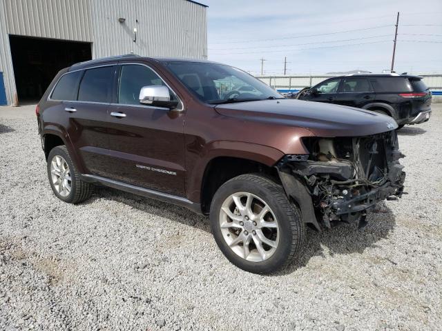 1C4RJFJG1EC321232 - 2014 JEEP GRAND CHER SUMMIT 棕色 照片 4
