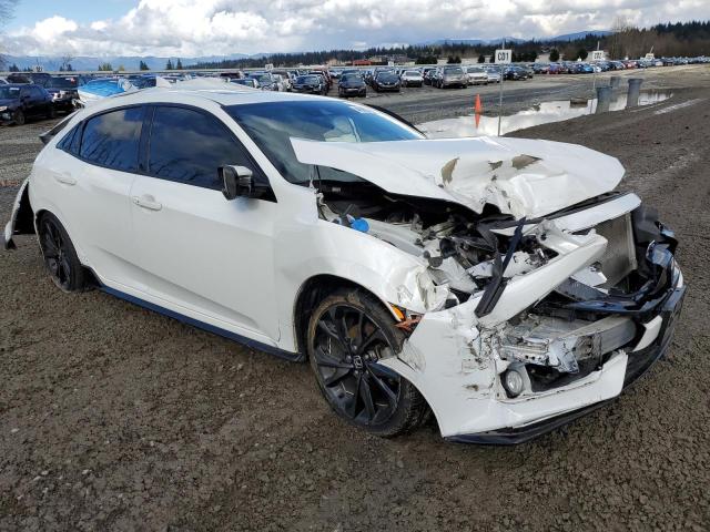 SHHFK7H92JU415371 - 2018 HONDA CIVIC SPORT TOURING WHITE photo 4