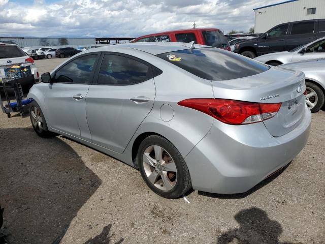 KMHDH4AE5DU817003 - 2013 HYUNDAI ELANTRA GLS SILVER photo 2