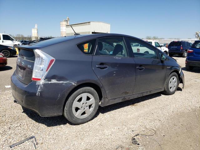 JTDKN3DU2B1460377 - 2011 TOYOTA PRIUS GRAY photo 3