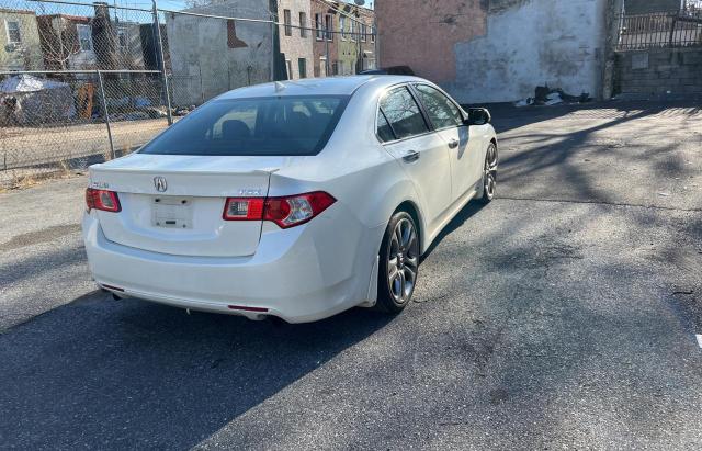 JH4CU2F66AC030823 - 2010 ACURA TSX WHITE photo 4