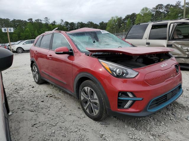 KNDCE3LG8N5130806 - 2022 KIA NIRO EX PREMIUM RED photo 4