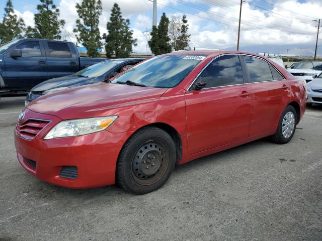 4T1BF3EK8AU083430 - 2010 TOYOTA CAMRY BASE RED photo 1