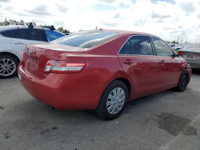 4T1BF3EK8AU083430 - 2010 TOYOTA CAMRY BASE RED photo 3