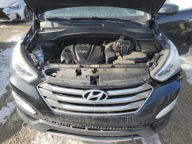 5XYZT3LB5DG067870 - 2013 HYUNDAI SANTA FE S BLACK photo 12