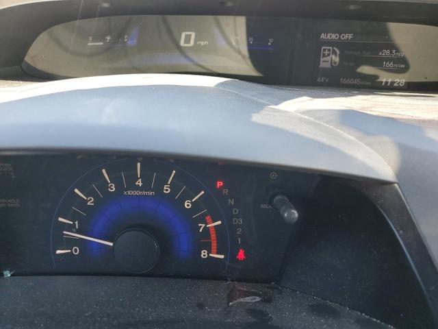 19XFB2F94CE050613 - 2012 HONDA CIVIC EXL ვერცხლისფერი ფოტო 9