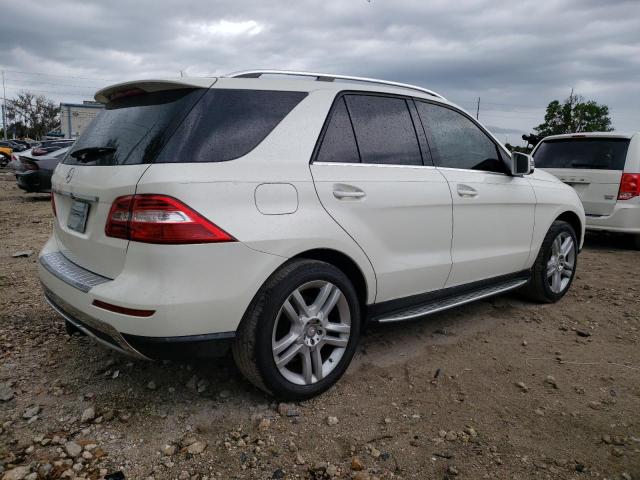 4JGDA5JB0FA524601 - 2015 MERCEDES-BENZ ML 350 WHITE photo 3