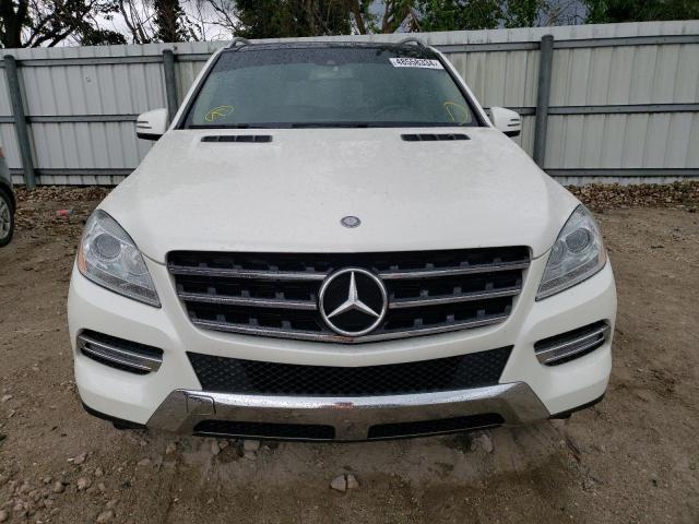 4JGDA5JB0FA524601 - 2015 MERCEDES-BENZ ML 350 WHITE photo 5