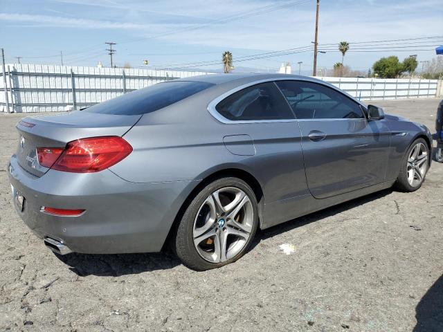 WBALX3C58CC528709 - 2012 BMW 650 I GRAY photo 3