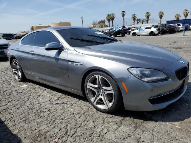 WBALX3C58CC528709 - 2012 BMW 650 I GRAY photo 4