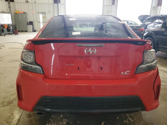 JTKJF5C71E3079718 - 2014 TOYOTA SCION TC RED photo 6