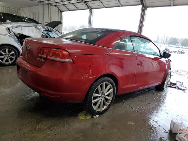 WVWBW7AH1CV016915 - 2012 VOLKSWAGEN EOS KOMFORT RED photo 3