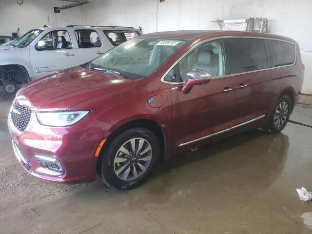 2C4RC1S78NR101850 - 2022 CHRYSLER PACIFICA HYBRID LIMITED BURGUNDY photo 1