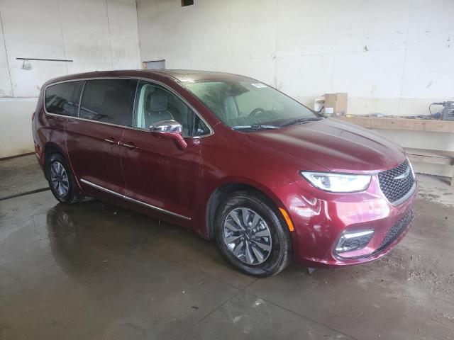 2C4RC1S78NR101850 - 2022 CHRYSLER PACIFICA HYBRID LIMITED BURGUNDY photo 4