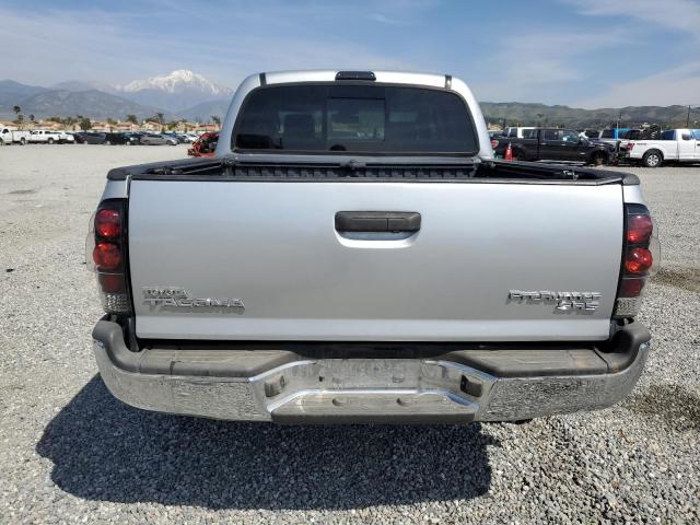 5TFJX4GN3DX018515 - 2013 TOYOTA TACOMA DOUBLE CAB SILVER photo 6