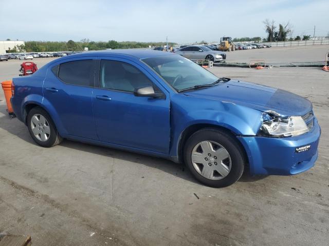 1B3LC46K28N109791 - 2008 DODGE AVENGER SE BLUE photo 4