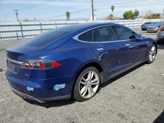 5YJSA1E20GF121242 - 2016 TESLA MODEL S 70 BLUE photo 3