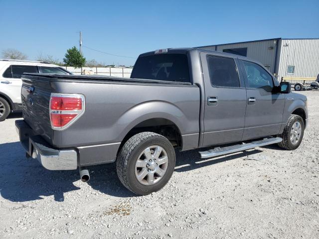 1FTFW1CF4DKD24111 - 2013 FORD F150 SUPERCREW GRAY photo 3