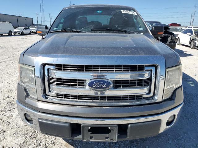 1FTFW1CF4DKD24111 - 2013 FORD F150 SUPERCREW GRAY photo 5