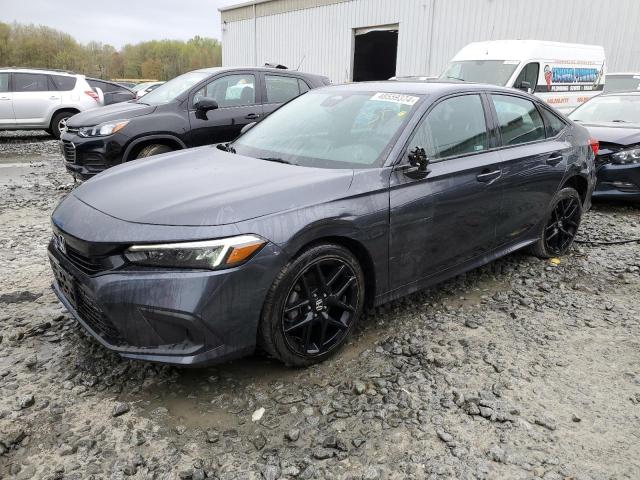 2HGFE2F59NH534516 - 2022 HONDA CIVIC SPORT GRAY photo 1