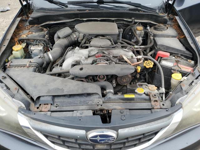 JF1GH61608H828730 - 2008 SUBARU IMPREZA 2.5I GRAY photo 11