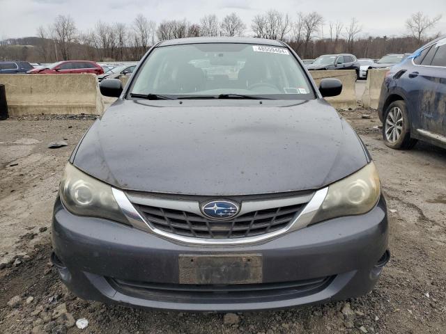 JF1GH61608H828730 - 2008 SUBARU IMPREZA 2.5I GRAY photo 5