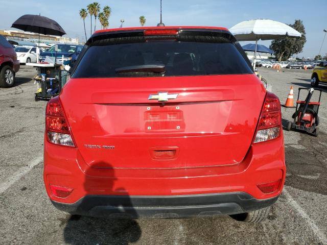 KL7CJNSB6LB353225 - 2020 CHEVROLET TRAX LS RED photo 6