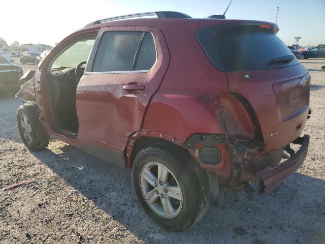 3GNCJLSB4LL136897 - 2020 CHEVROLET TRAX 1LT BURGUNDY photo 2