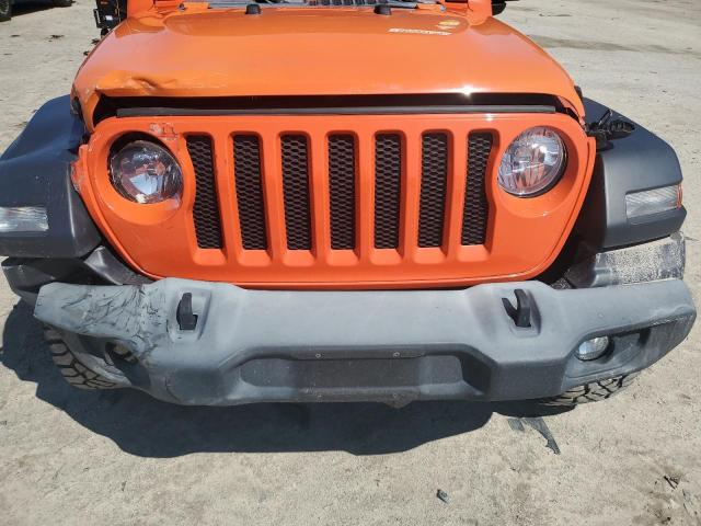 1C4HJXDG0KW539086 - 2019 JEEP WRANGLER U SPORT ORANGE photo 11