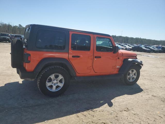 1C4HJXDG0KW539086 - 2019 JEEP WRANGLER U SPORT ORANGE photo 3