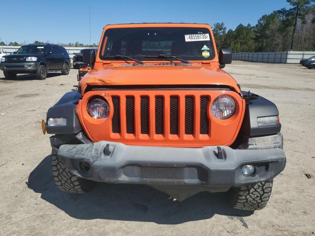 1C4HJXDG0KW539086 - 2019 JEEP WRANGLER U SPORT ORANGE photo 5