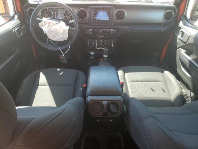 1C4HJXDG0KW539086 - 2019 JEEP WRANGLER U SPORT ORANGE photo 8