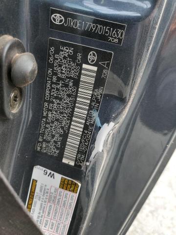 JTKDE177970151630 - 2007 TOYOTA SCION TC 石墨色 照片 12