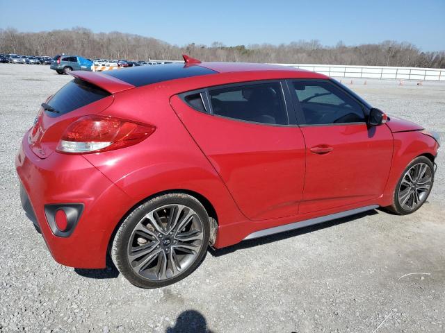 KMHTC6AE3GU255340 - 2016 HYUNDAI VELOSTER TURBO 红色 照片 3