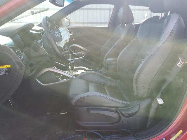 KMHTC6AE3GU255340 - 2016 HYUNDAI VELOSTER TURBO 红色 照片 7