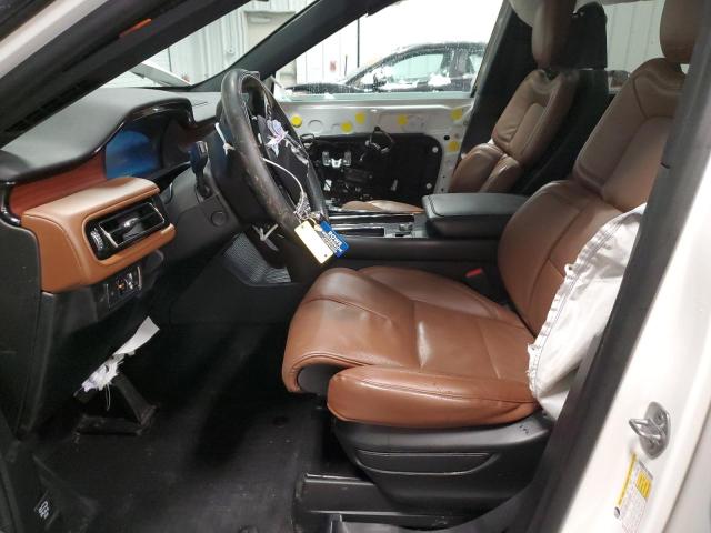 5LM5J7XC4NGL05018 - 2022 LINCOLN AVIATOR RESERVE WHITE photo 7