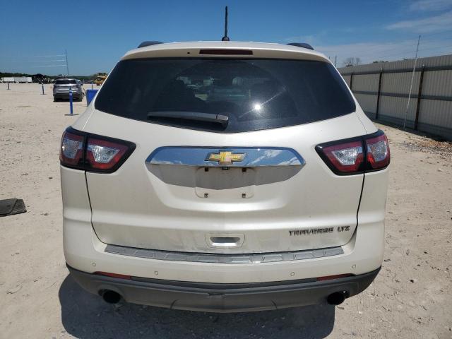 1GNKRJKD1EJ342649 - 2014 CHEVROLET TRAVERSE LTZ WHITE photo 6